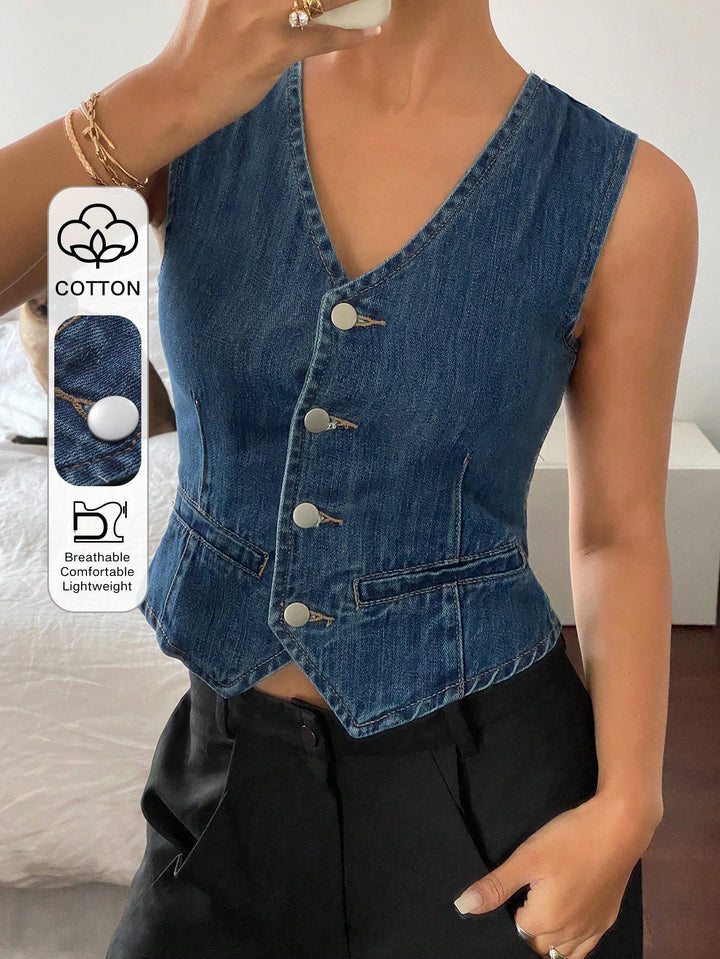 Top SHEIN, albastru