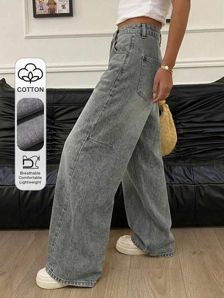 Jeans SHEIN, gri