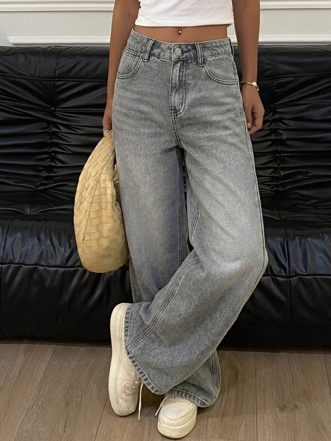 Jeans SHEIN, gri