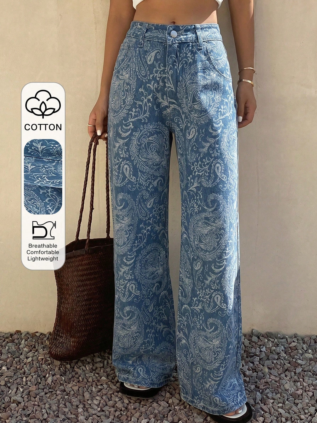 Jeans SHEIN, albastru