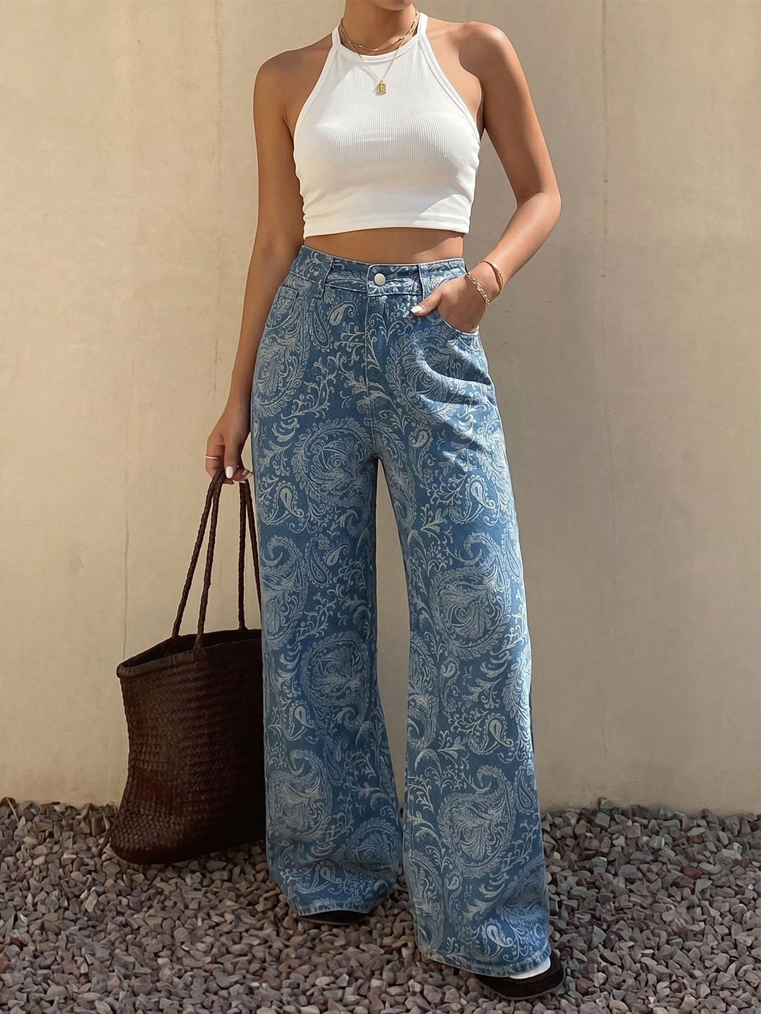 Jeans SHEIN, albastru
