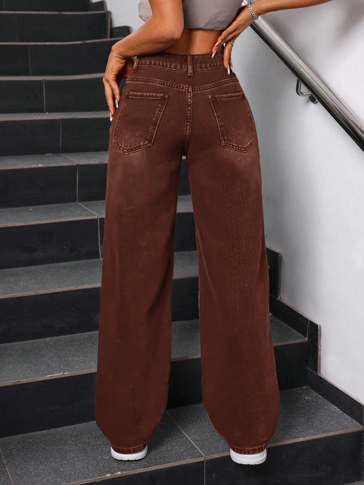 Jeans SHEIN, maro