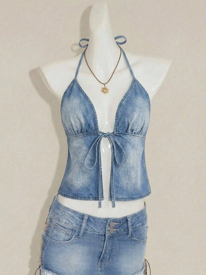 Top SHEIN, albastru