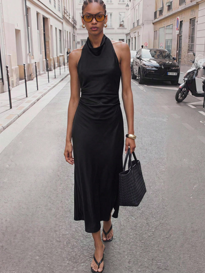 Rochie maxi SHEIN, negru