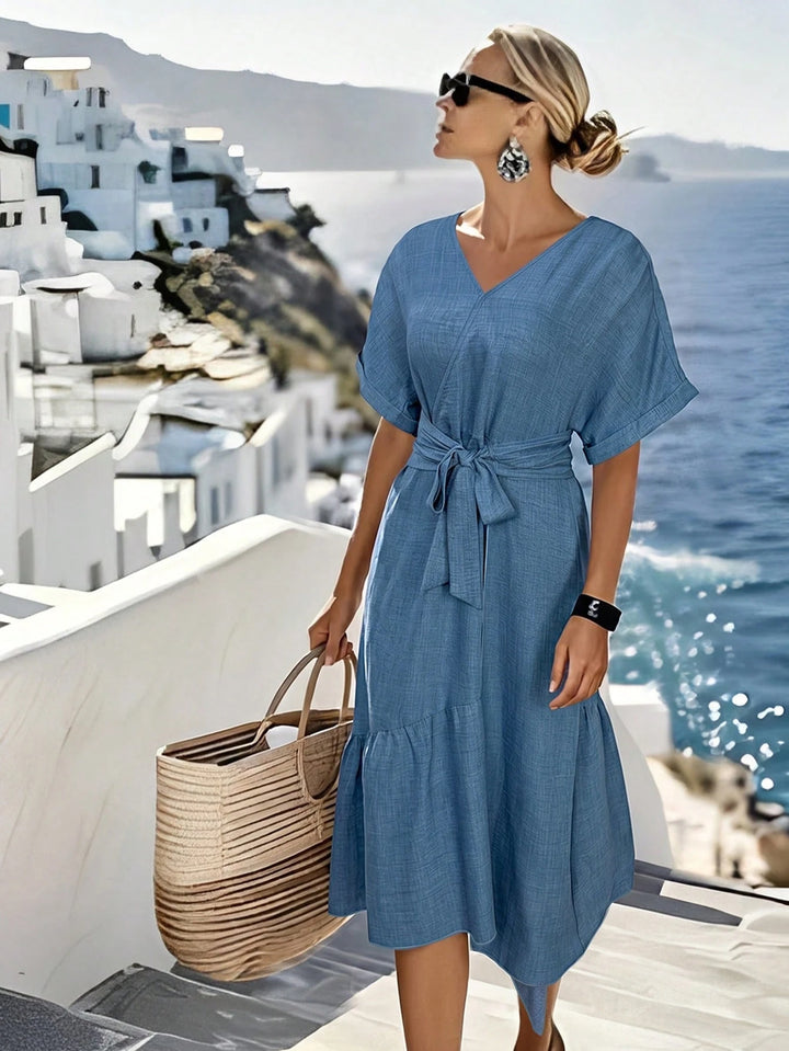 Rochie midi SHEIN, albastru