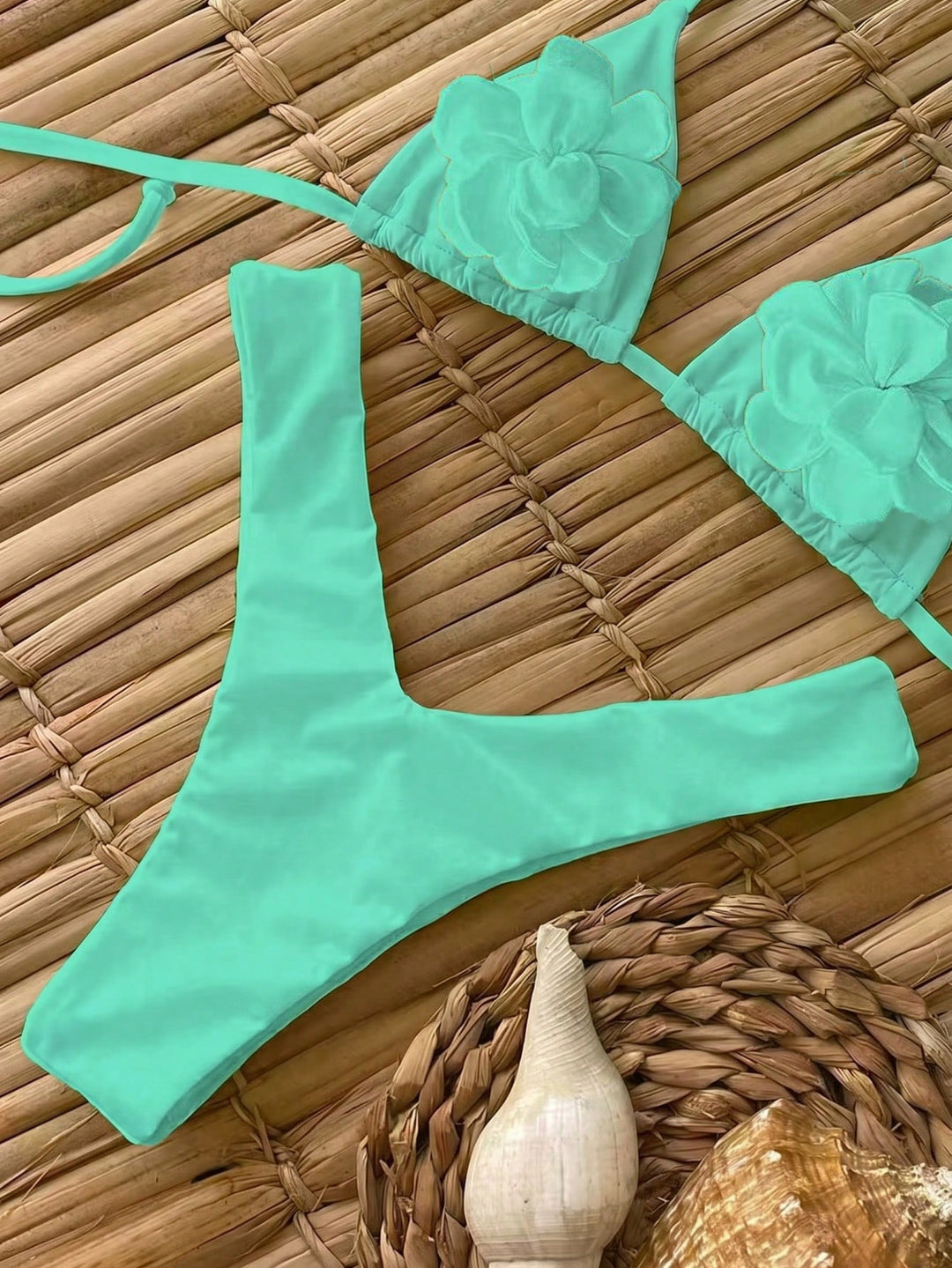 Set bikini SHEIN, verde