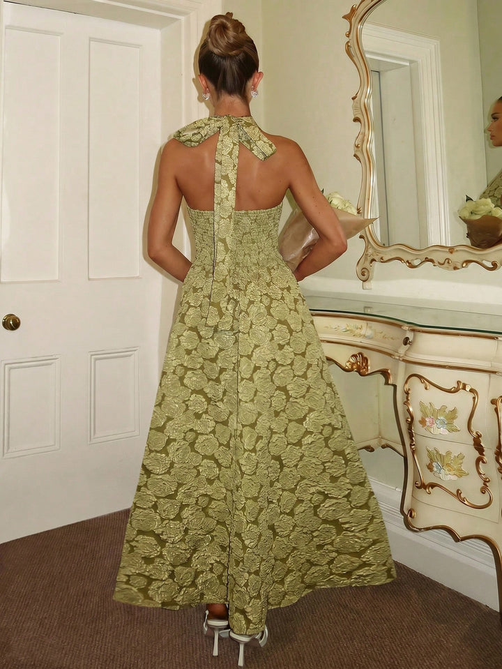 Rochie midi SHEIN, verde