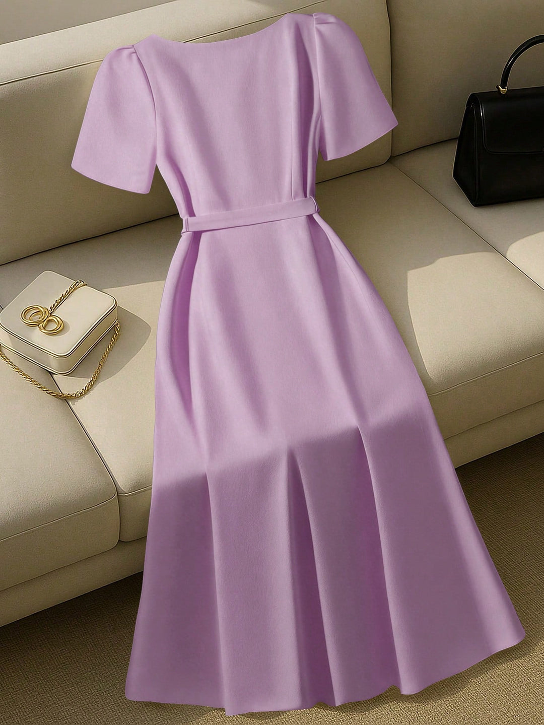 Rochie midi SHEIN, mov
