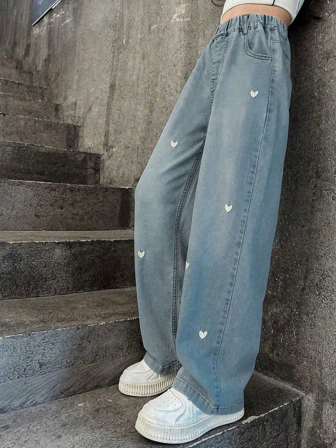 Jeans SHEIN, albastru