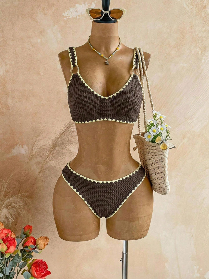 Set bikini SHEIN, maro