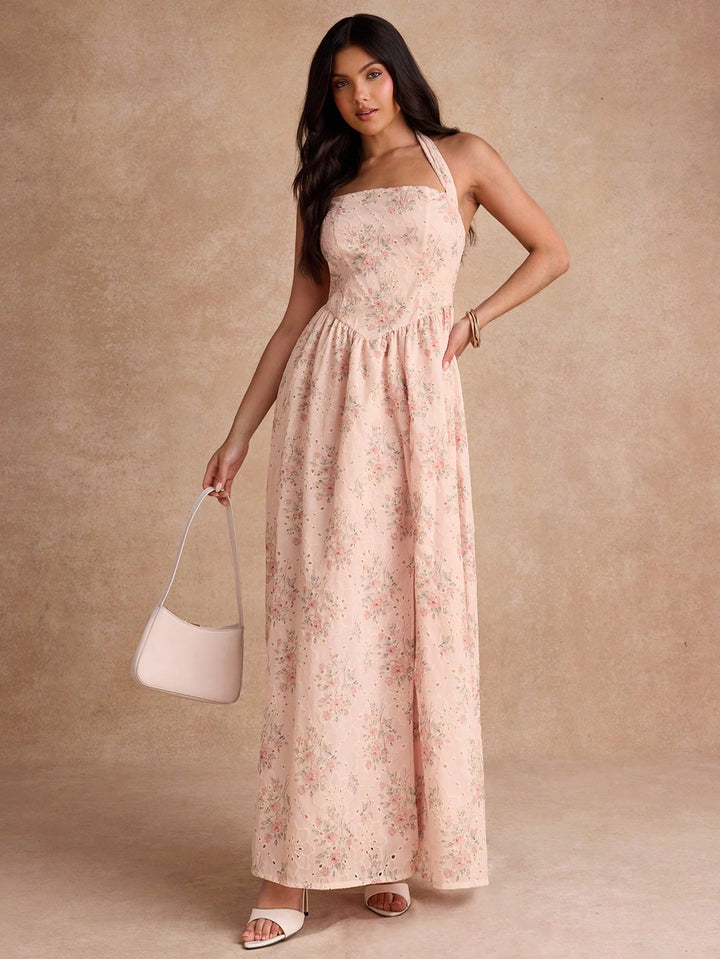 Rochie maxi SHEIN, roz
