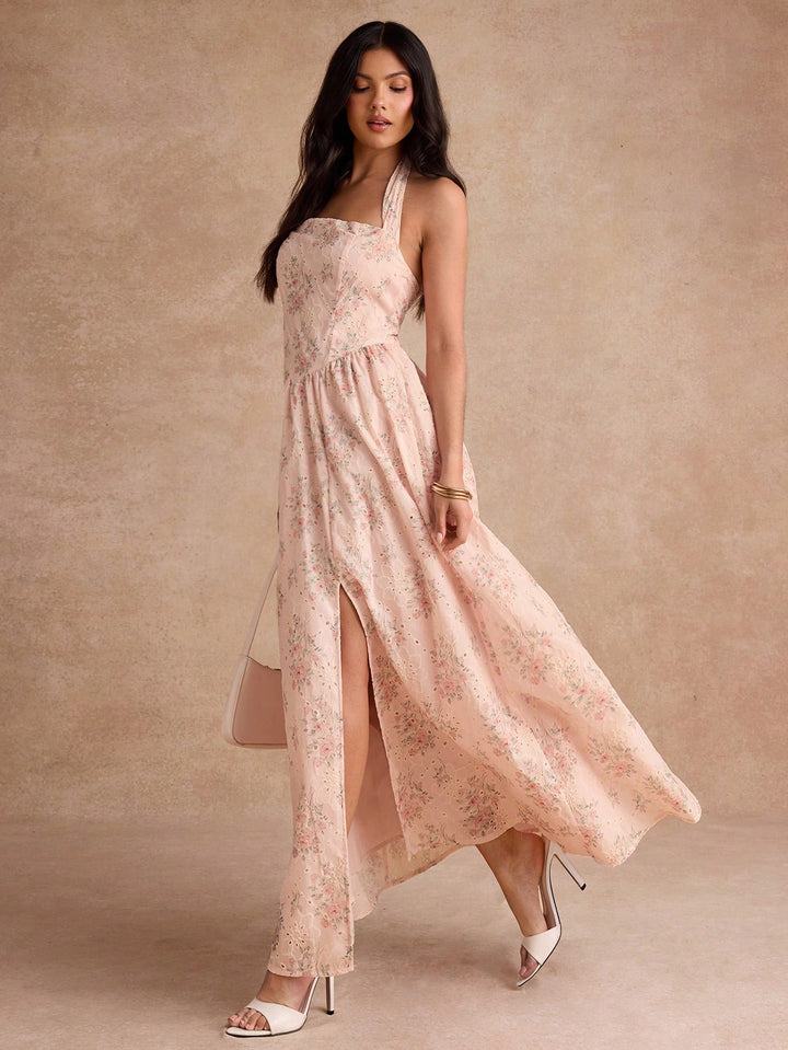 Rochie maxi SHEIN, roz