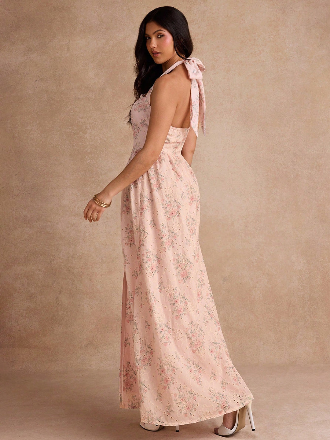 Rochie maxi SHEIN, roz