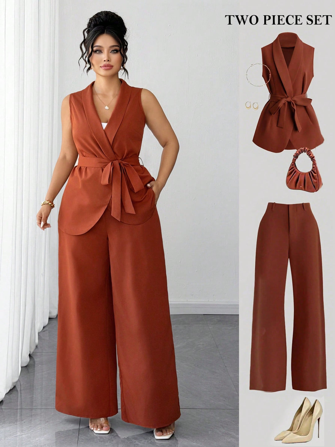 Costum SHEIN, maro
