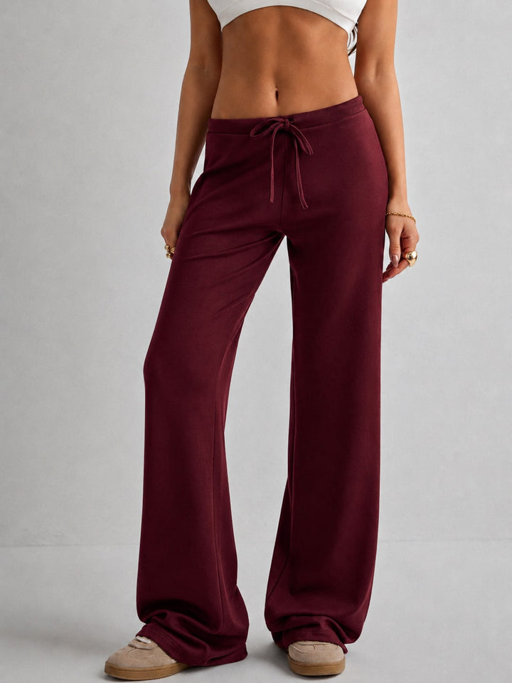 Pantaloni SHEIN, roșu