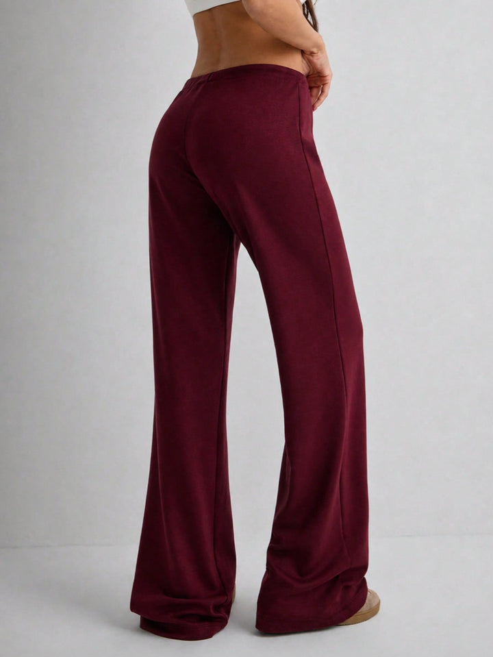 Pantaloni SHEIN, roșu