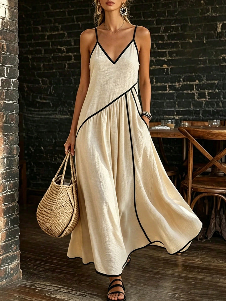 Rochie maxi SHEIN, portocaliu