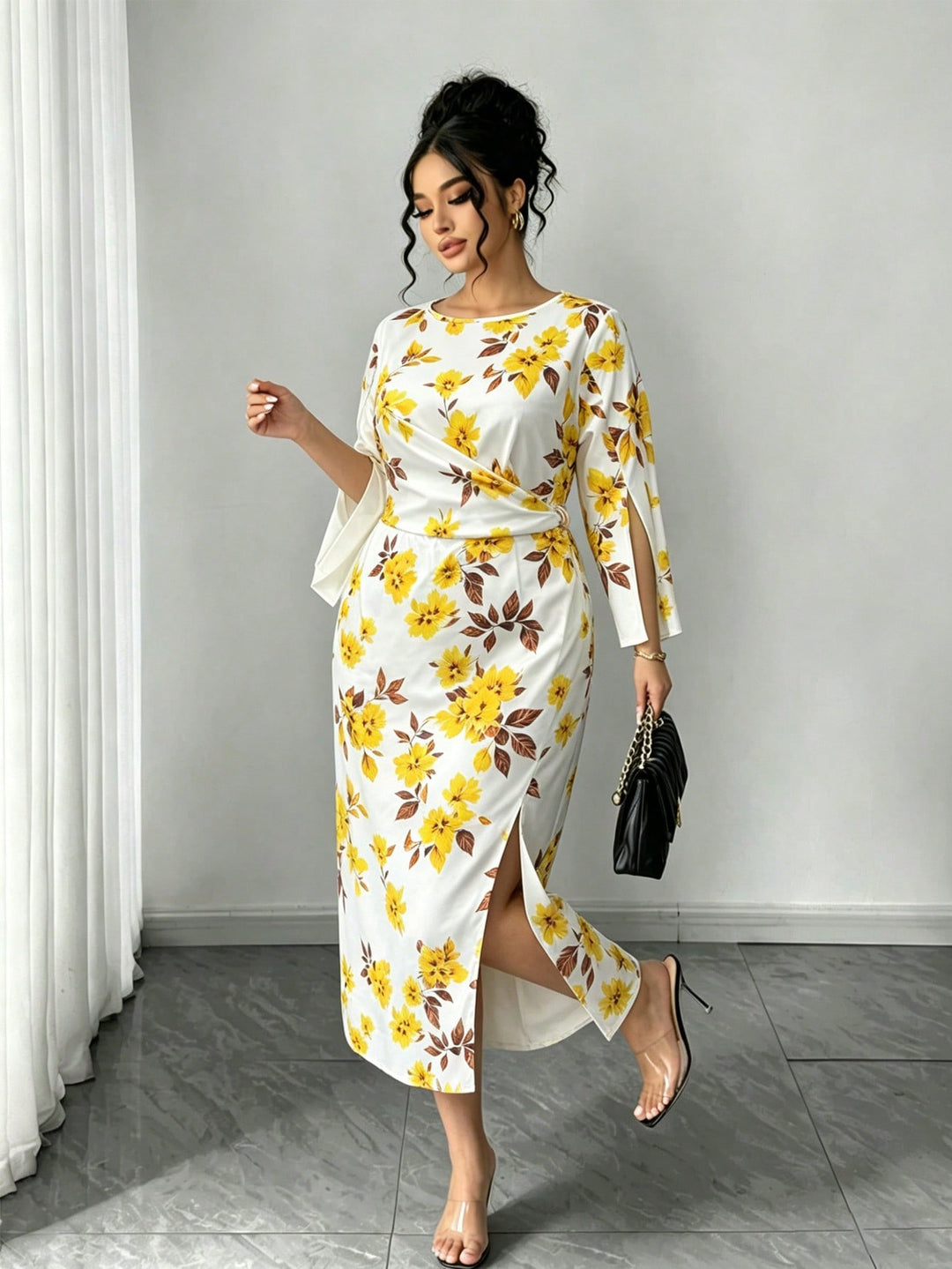 Rochie SHEIN, galben