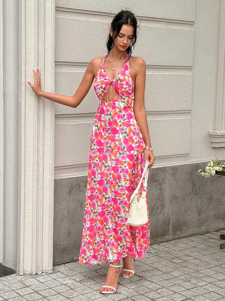 Rochie maxi SHEIN, mix culori