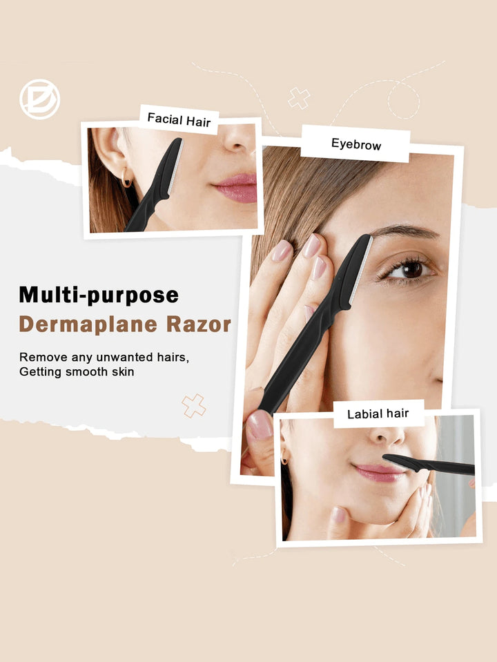 Set lame faciale SHEIN, negru