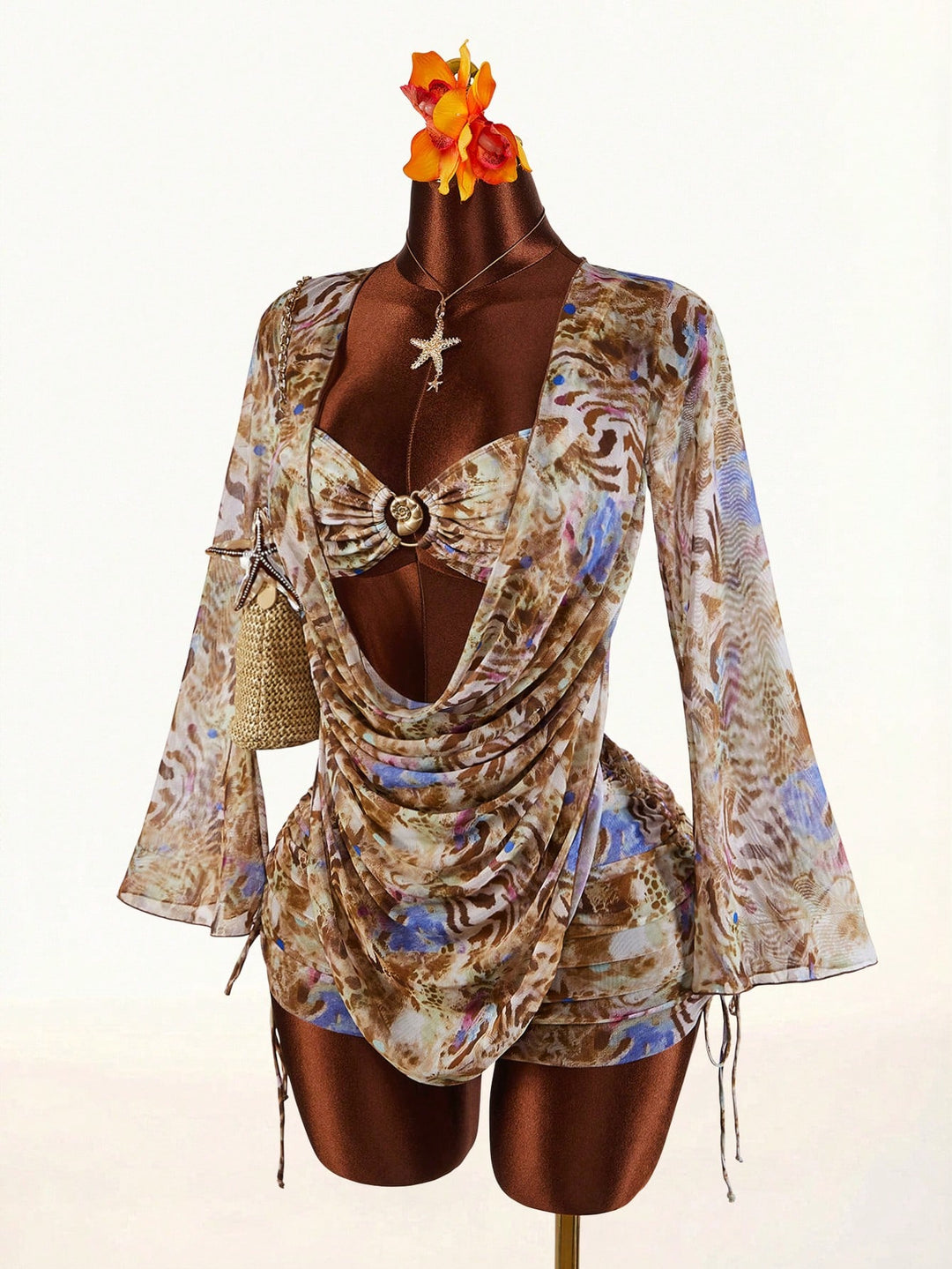 Set bikini SHEIN, mix culori
