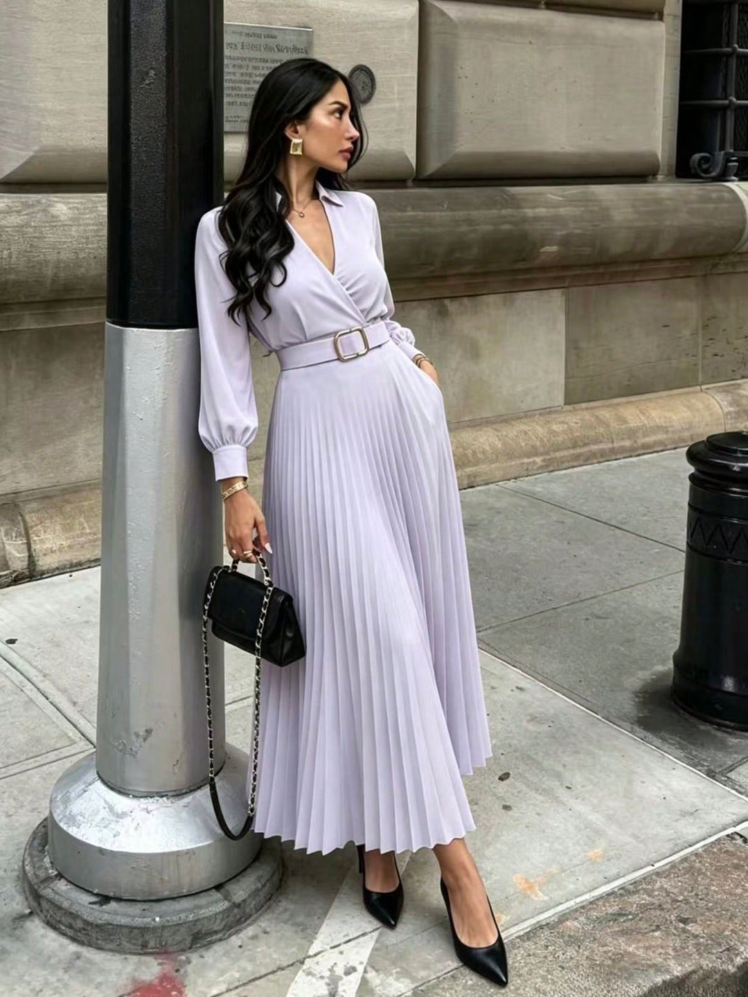 Rochie maxi SHEIN, gri
