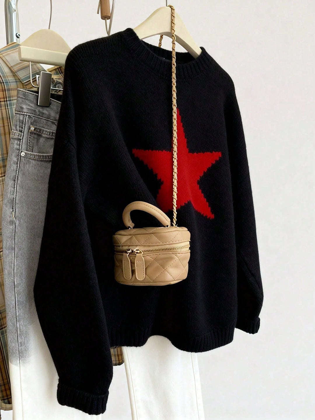 Pulover SHEIN, negru