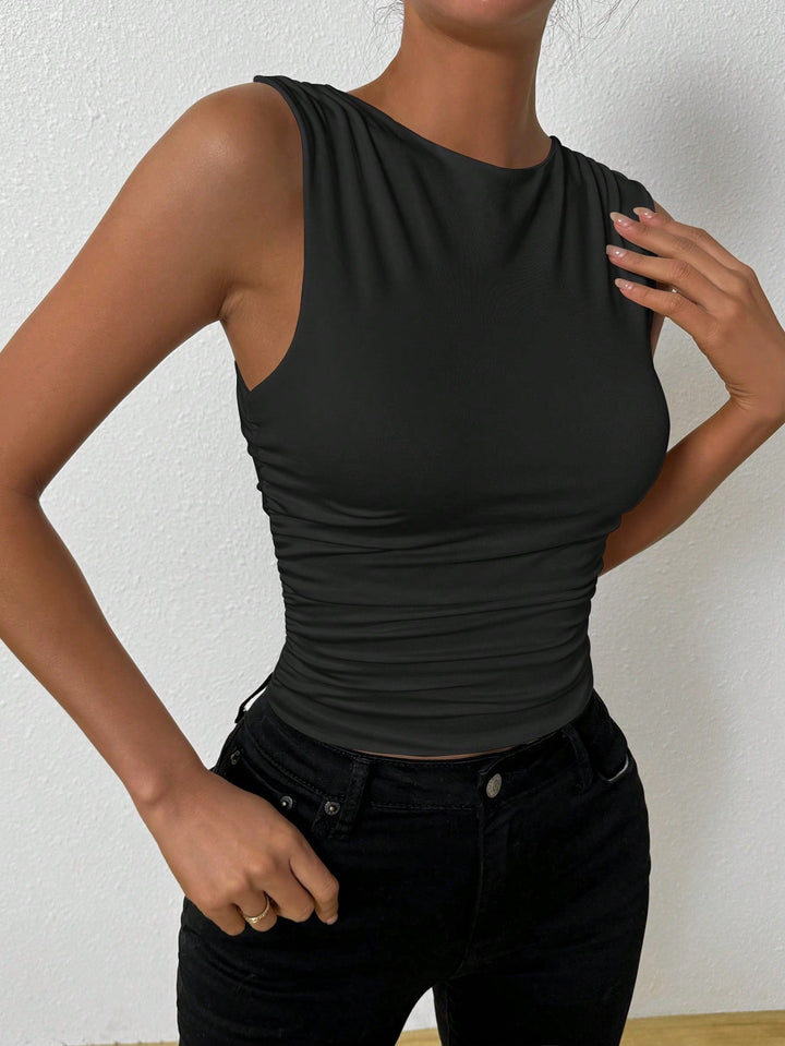 Top SHEIN, negru