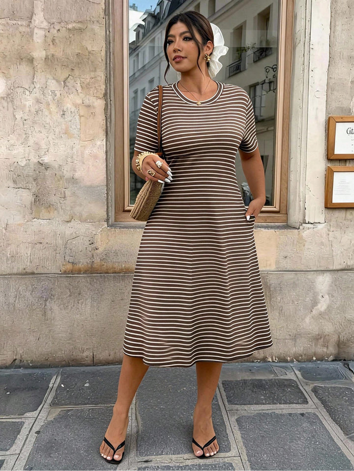 Rochie midi SHEIN, mix culori