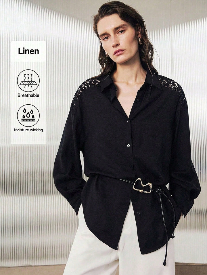 Bluza SHEIN, negru