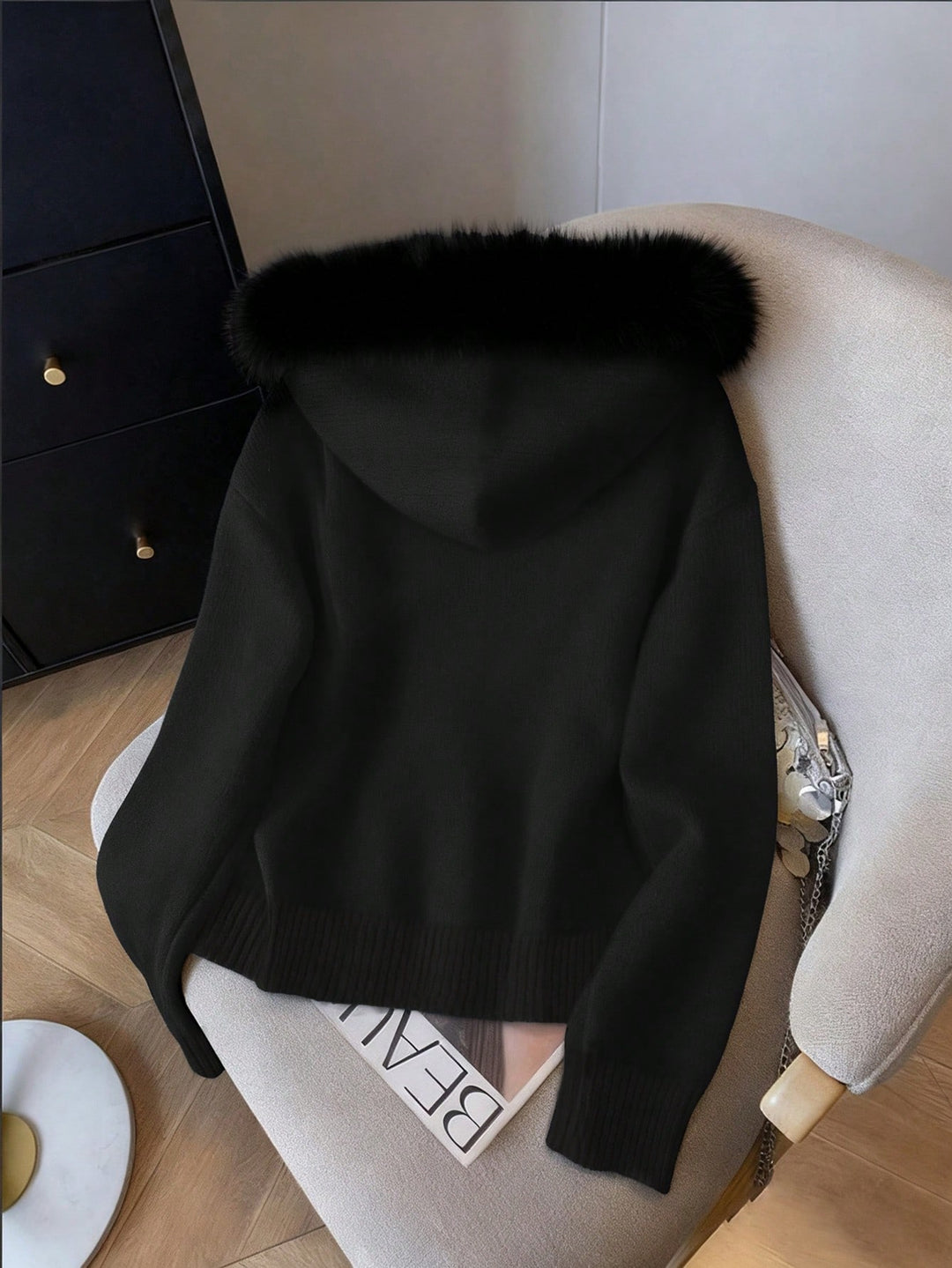 Cardigan SHEIN, negru