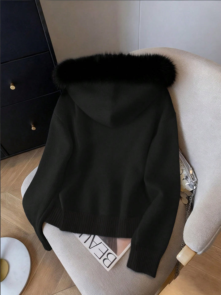 Cardigan SHEIN, negru