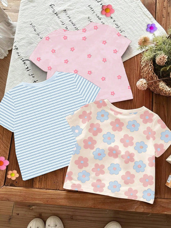 Set tricouri SHEIN, mix culori