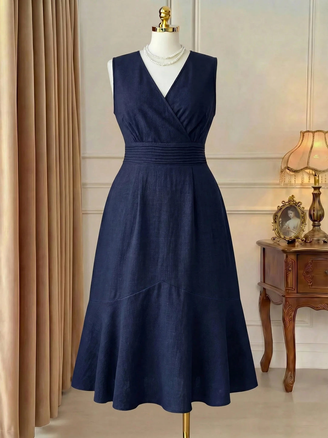 Rochie maxi SHEIN, albastru