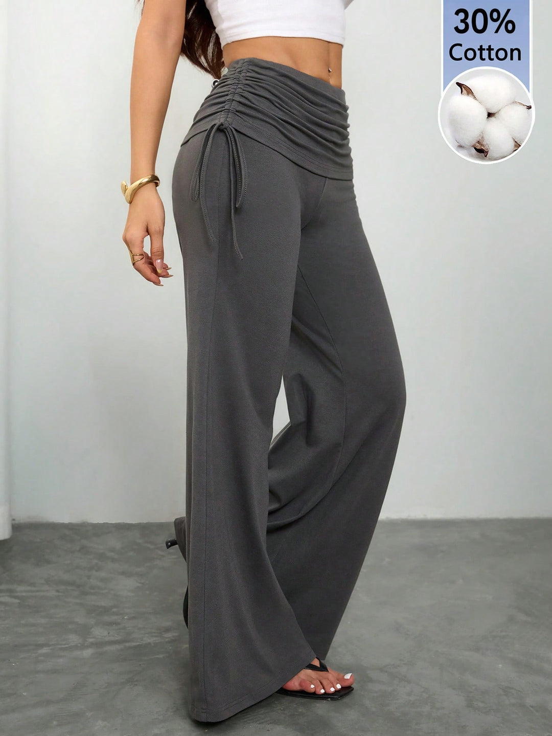 Pantaloni SHEIN, gri