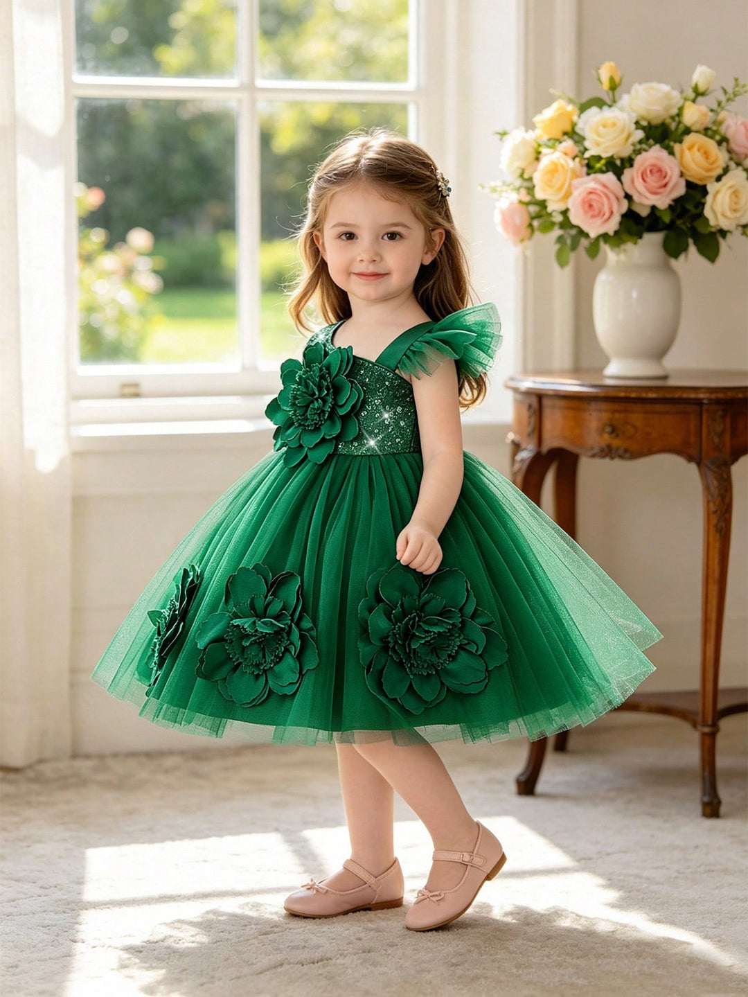 Ținută de petrecere SHEIN, verde