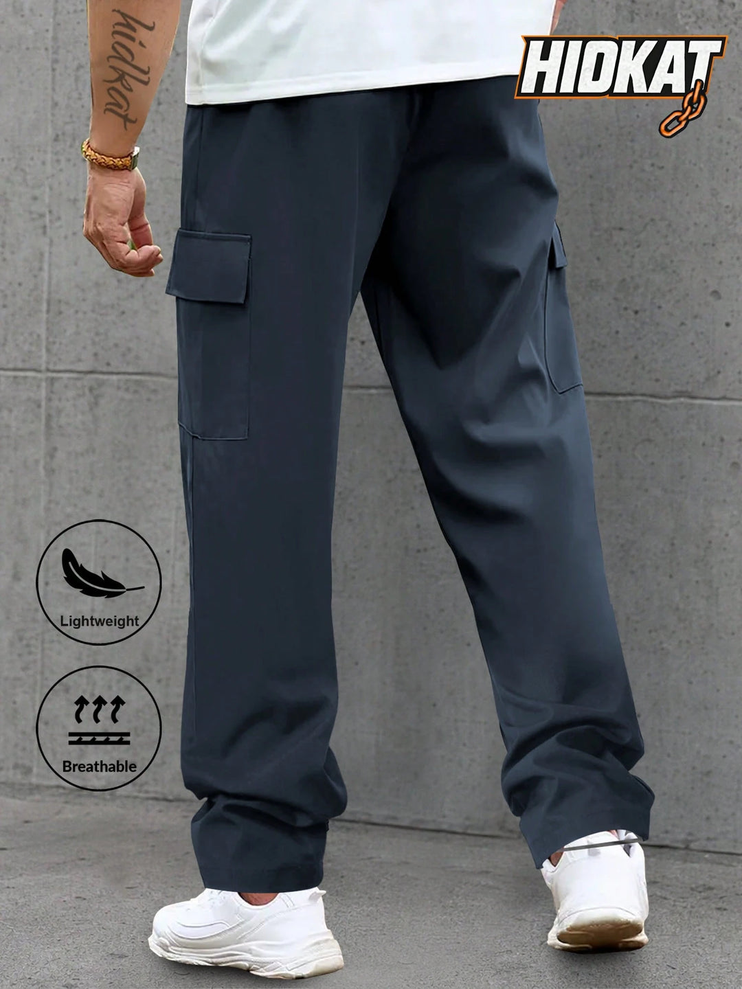 Pantaloni SHEIN, albastru