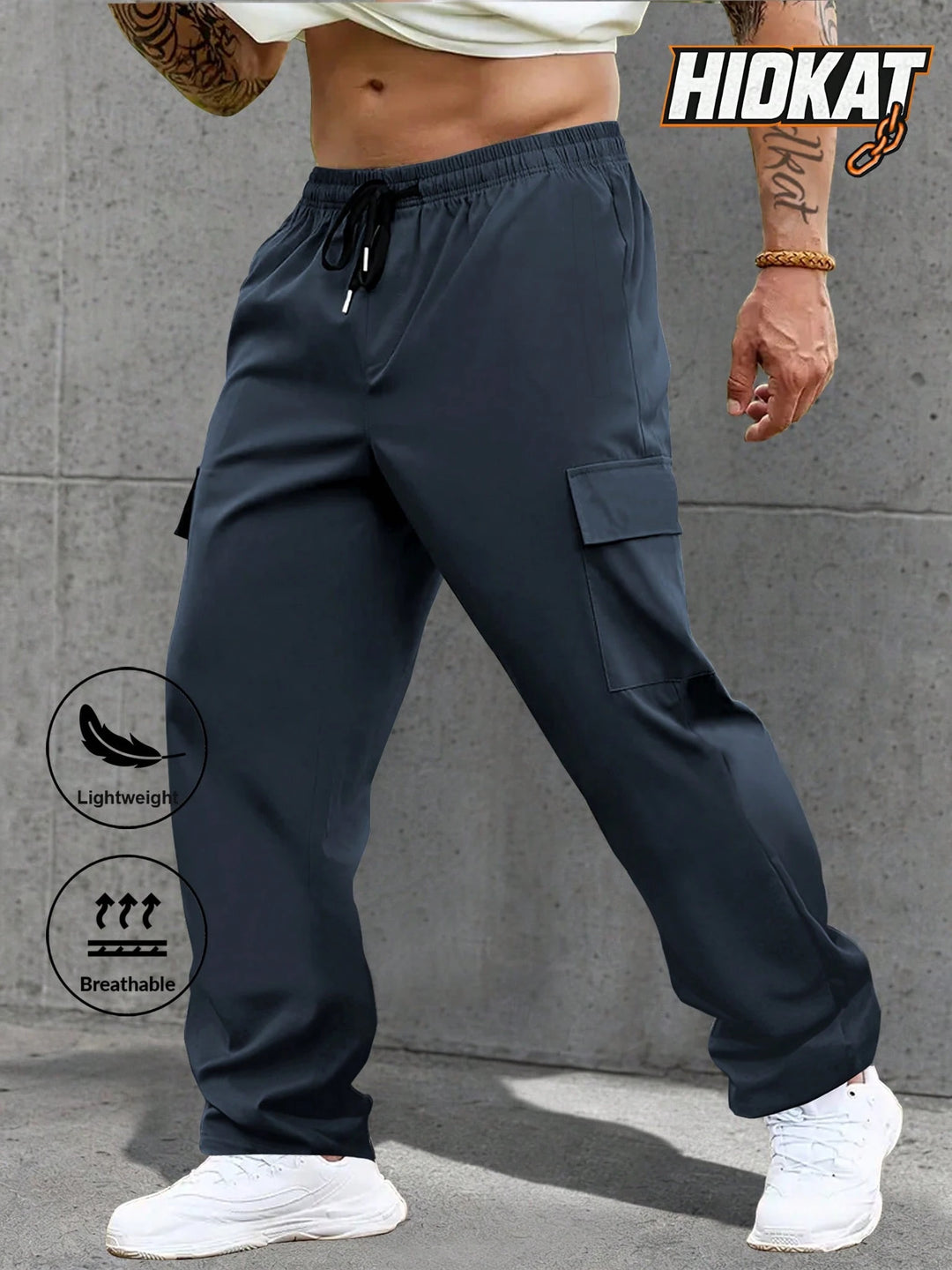 Pantaloni SHEIN, albastru