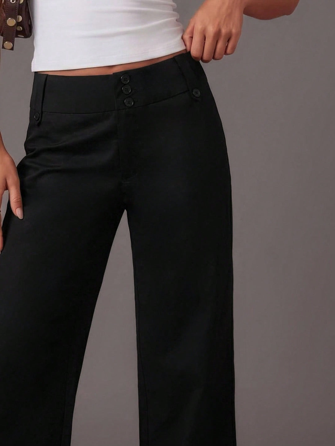 Pantaloni SHEIN, negru