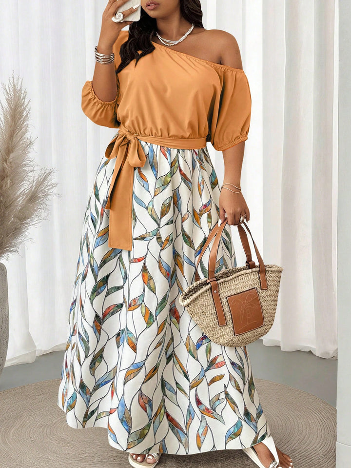 Rochie maxi SHEIN, mix culori