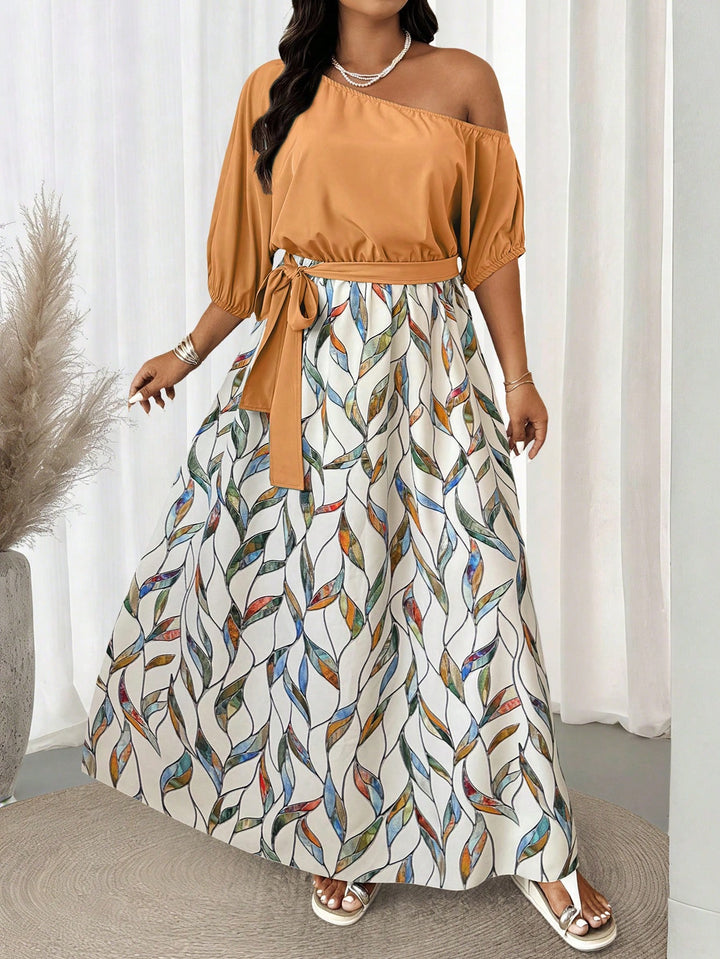 Rochie maxi SHEIN, mix culori