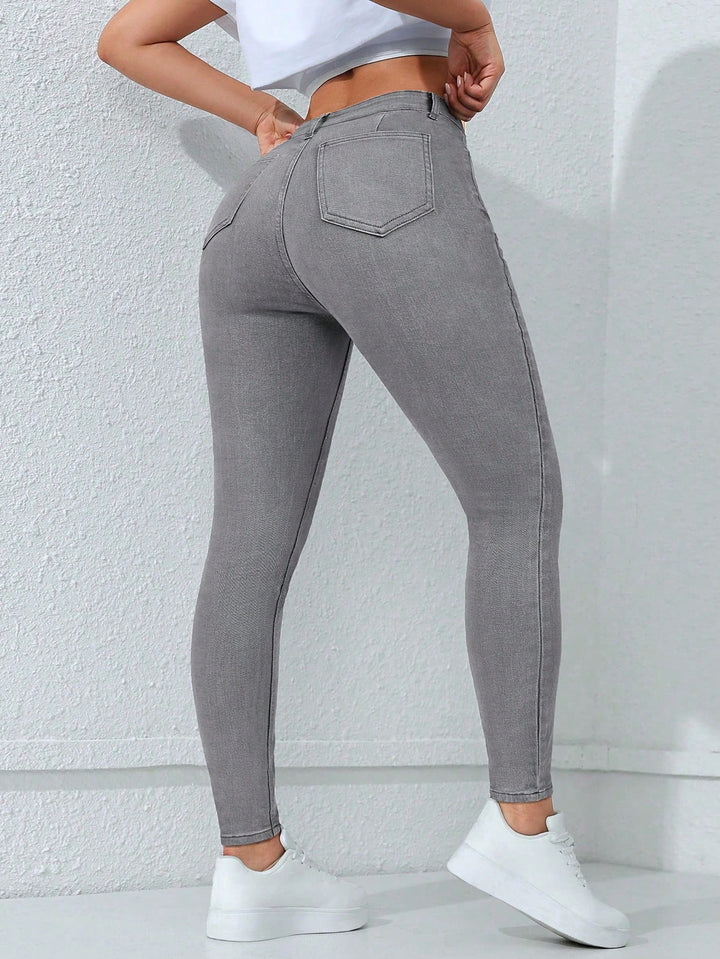 Jeans SHEIN, gri