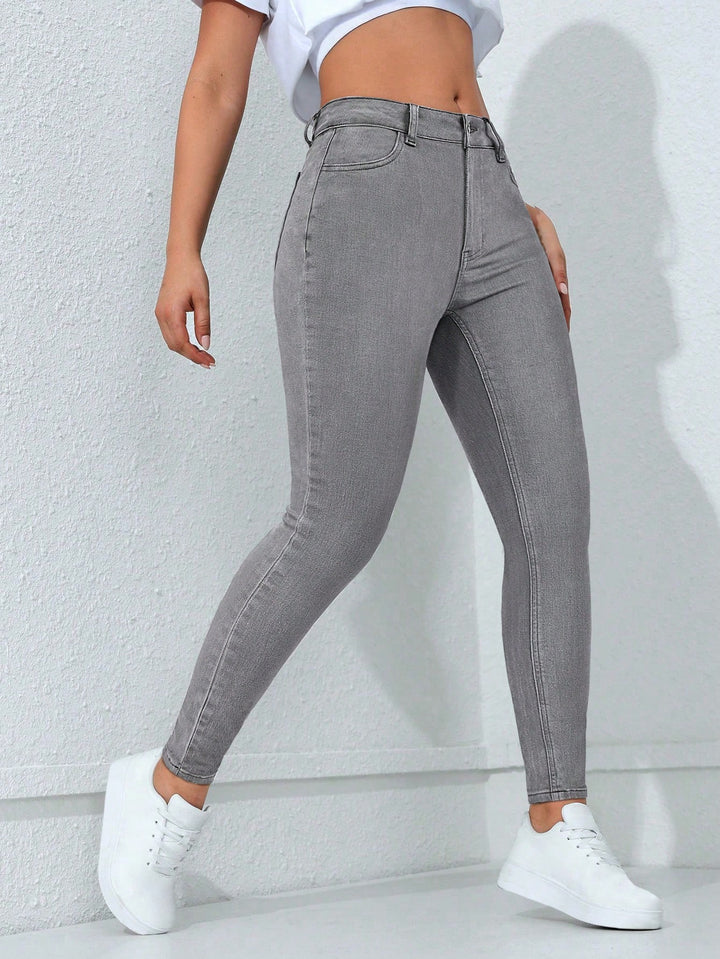 Jeans SHEIN, gri