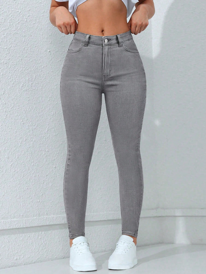 Jeans SHEIN, gri