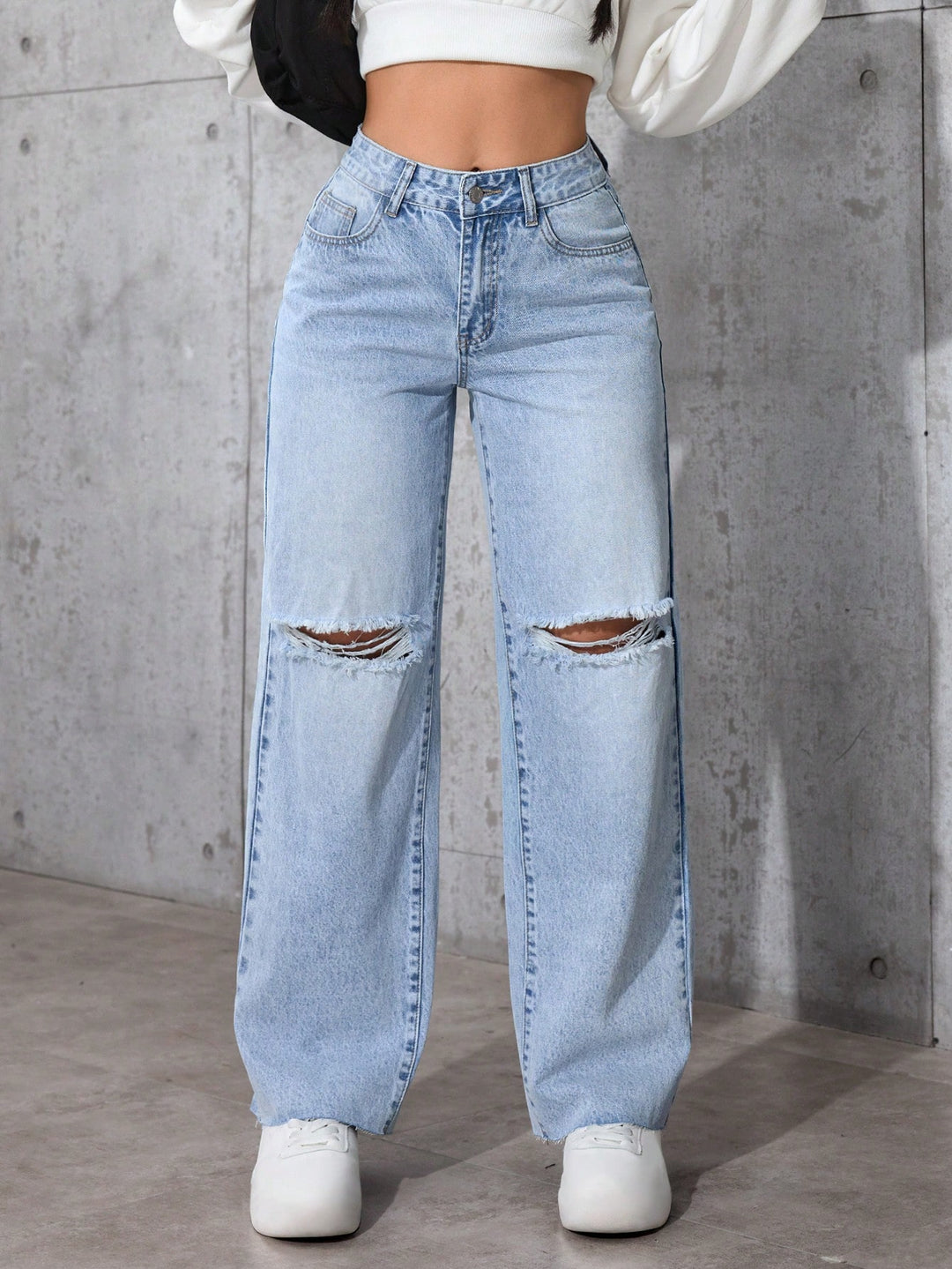Jeans SHEIN, albastru