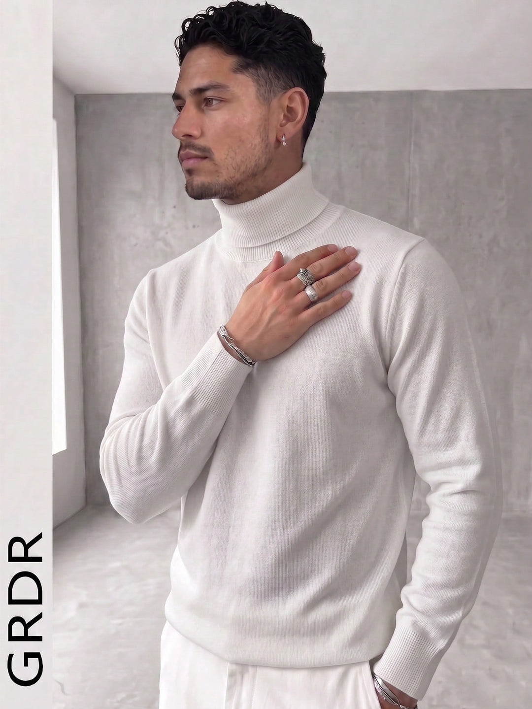 Pulover SHEIN, alb