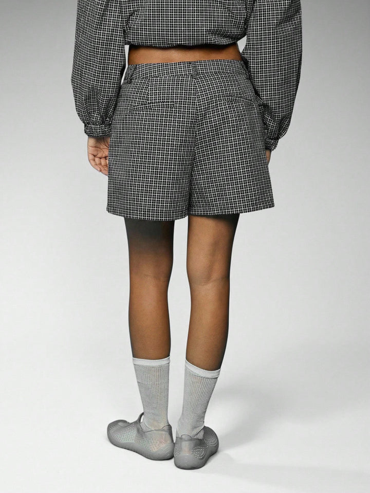 Pantaloni scurți SHEIN, negru
