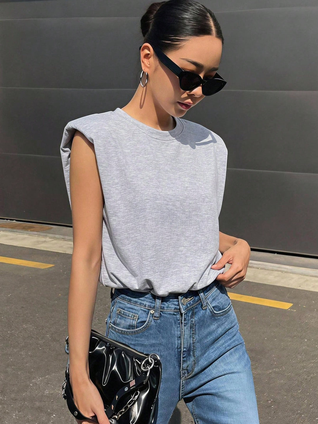 Tricou SHEIN, gri