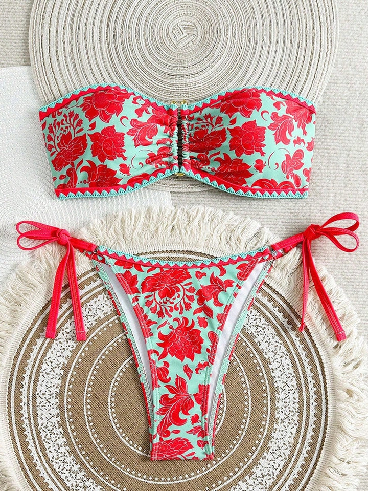 Set bikini SHEIN, mix culori