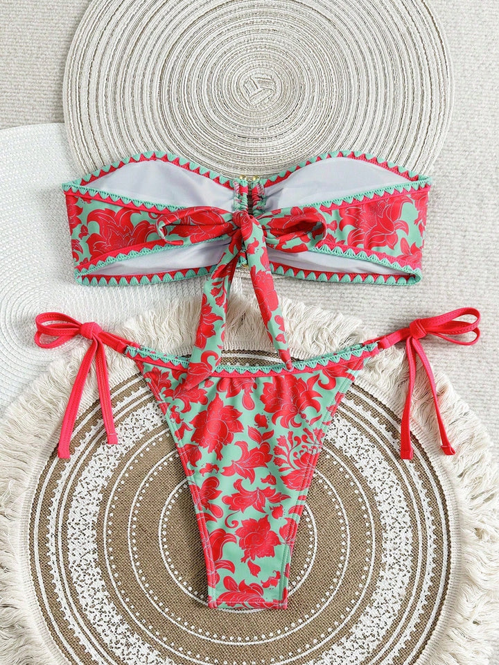Set bikini SHEIN, mix culori